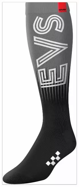 Alussukka EVS Moto Torino, musta/harmaa - Nilkka ja rannetuet - 642-8031-1 - 1