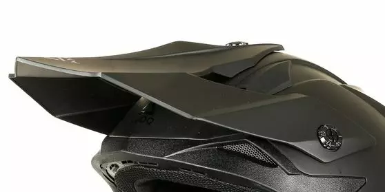 AMOQ Meteor lasten kypärän lippa, musta - Kypärien varaosat - 645-221603-1 - 1