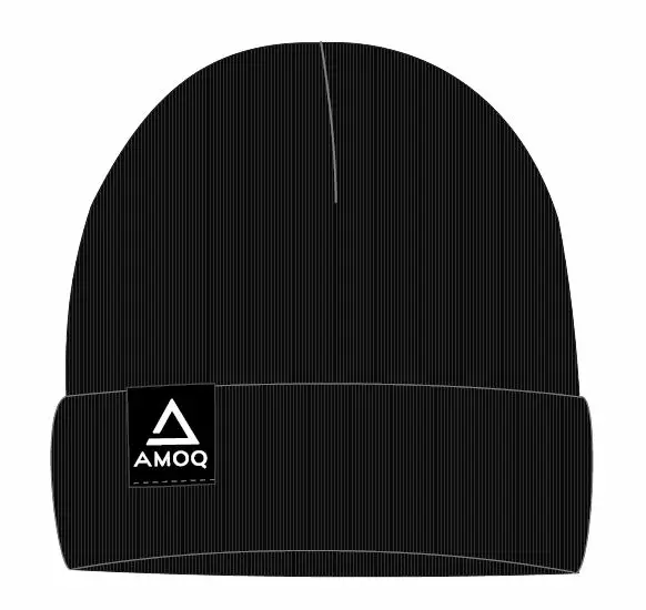 AMOQ Pipo Fold-Up Musta - Lippikset ja pipot - 645-22130500-1 - 1