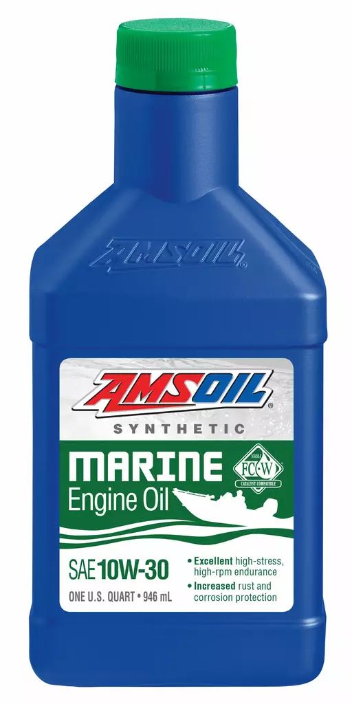 Amsoil 10W-30 Formula 4-Stroke® Marine S - Marineöljyt - 55-650-001 - 1