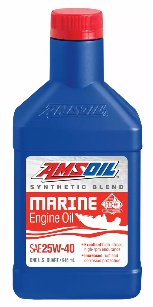 Amsoil 20W-40 Synthetic-Blend Marine Eng - Marineöljyt - 55-652-001 - 1