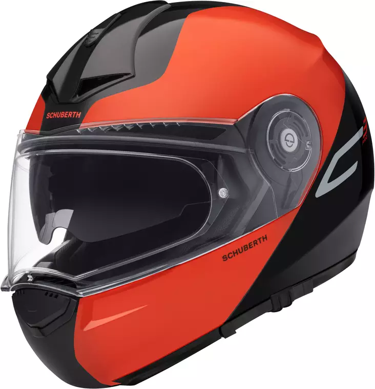 Avattava kypärä Schuberth C3 Pro Split, oranssi - Avattavat- ja avokypärät - 51-1924-1 - 1