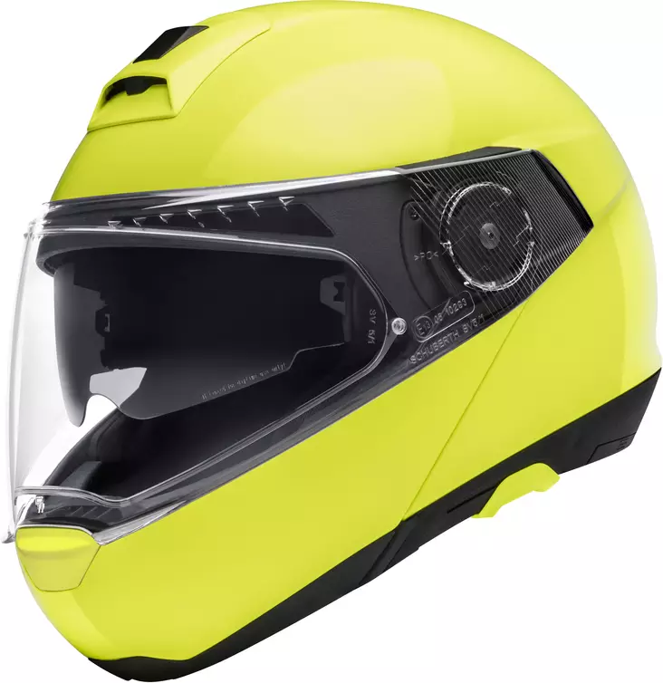 Avattava kypärä Schuberth C4 Pro, keltainen - Avattavat- ja avokypärät - 51-1908-1 - 1