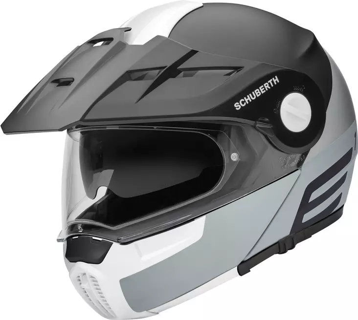 Avattava kypärä Schuberth E1 Cut, harmaa - Avattavat- ja avokypärät - 51-1930-1 - 1