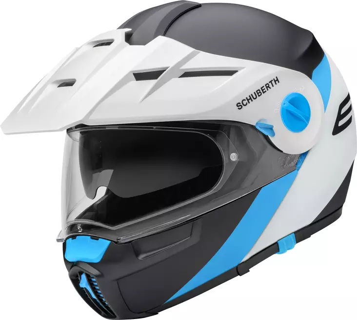 Avattava kypärä Schuberth E1 Gravity, sininen - Avattavat- ja avokypärät - 51-1927-1 - 1