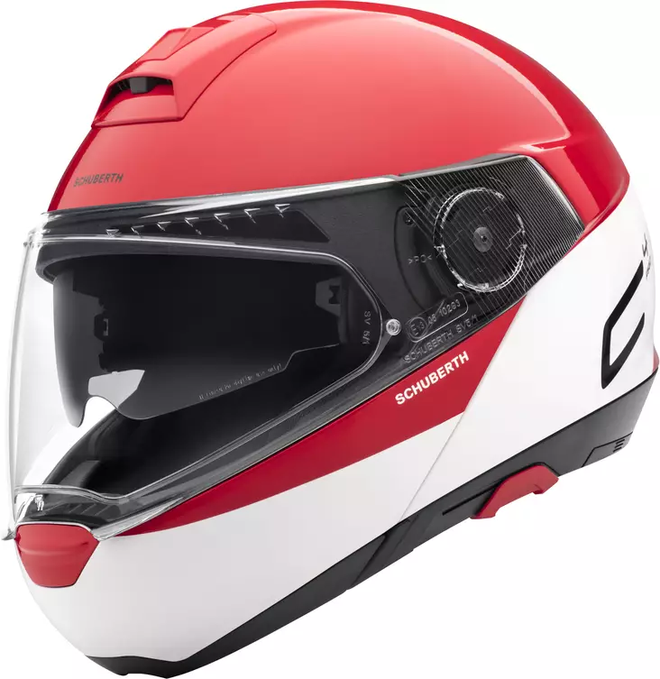 Avattava mp-kypärä Schuberth C4 Pro Swipe, punainen - Avattavat- ja avokypärät - 51-1915-1 - 1