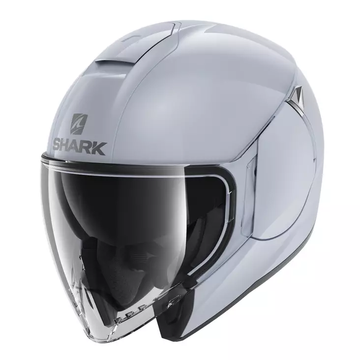 Avokypärä Shark Citycruiser Dual, white silver - Avattavat- ja avokypärät - HE1928EW01 - 1