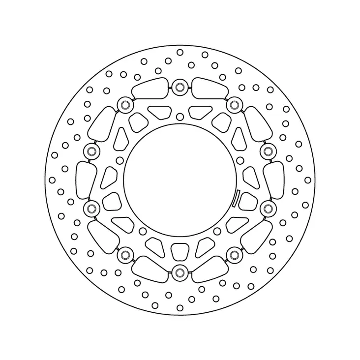 Brembo Jarrulevy Serie Oro kelluva - Moottoripyörän jarrulevyt - 232-78B40871 - 1