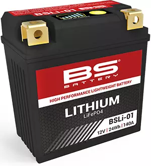 BS Battery BSLI-01 Lithiumakku - BS akut - 140-360101 - 1