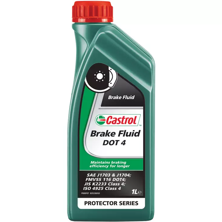 Castrol Brake Fluid DOT 4 1 L - Jarrunesteet - 55-458-001 - 1