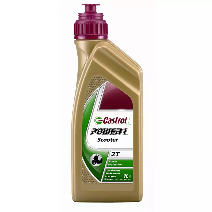 Castrol Power 1 Scooter 2T 1 L - 2T Moottoriöljyt - 55-430-001 - 1