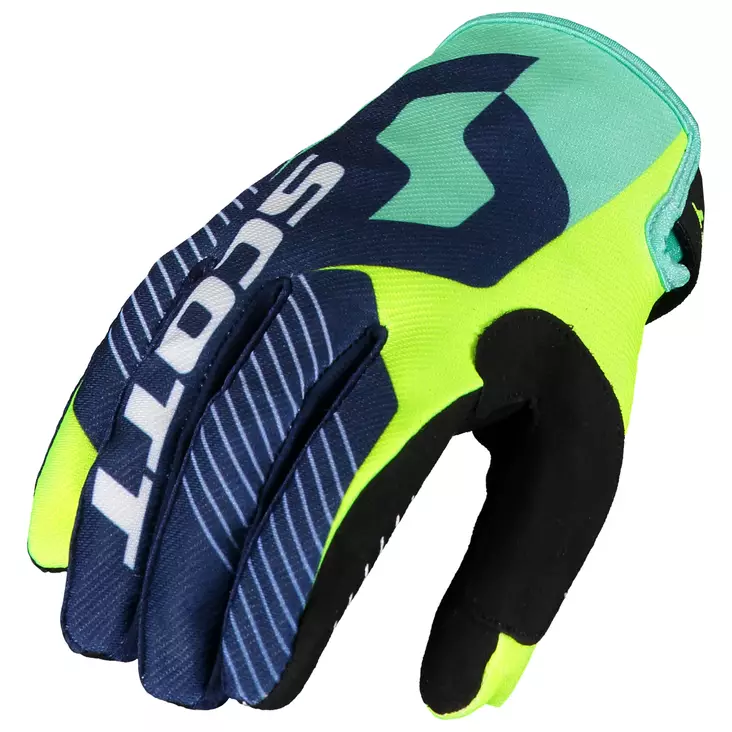 Crossihanskat Scott 350 Angled, sininen/keltainen - Crossihanskat - 626-1933-1 - 1