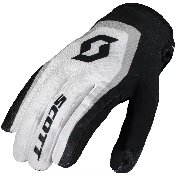 Crossihanskat Scott 350 Dirt, musta/valkoinen - Crossihanskat - 626-1930-1 - 1