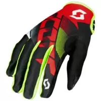 Crossihanskat Scott 350 Dirt, punainen/musta - Crossihanskat - 626-1805-1 - 1