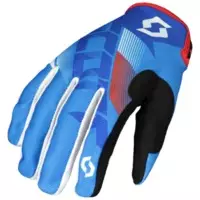 Crossihanskat Scott 350 Dirt, sininen/valkoinen - Crossihanskat - 626-1804-1 - 1