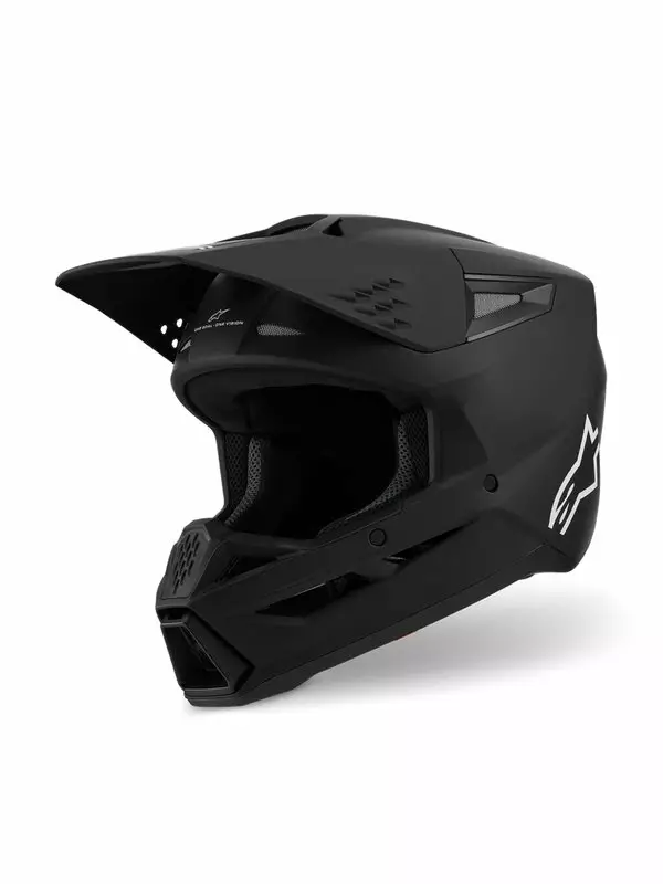 Crossikypärä Alpinestars S-M3, mattamusta - Crossikypärät - D513781 - 1