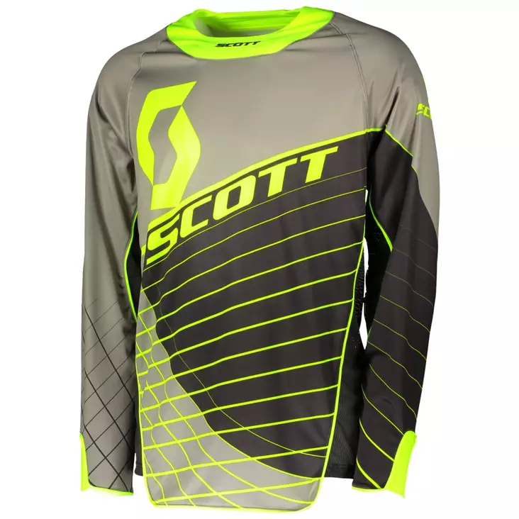 Crossipaita Scott Enduro, musta/keltainen - Crossipaidat - 621-1806-1 - 1