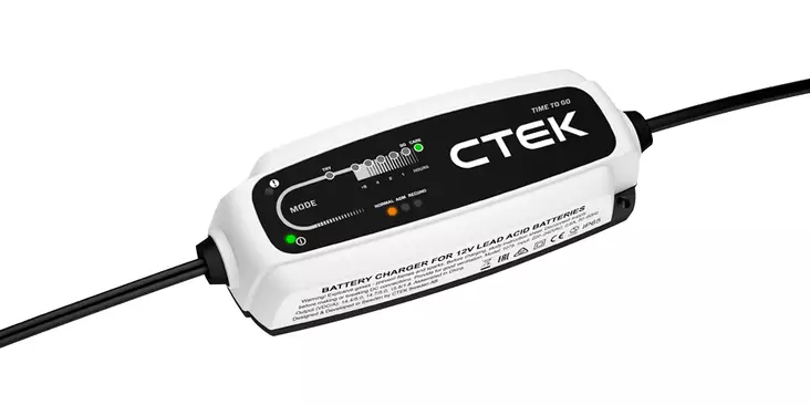 CTEK TIME TO GO EU Batterycharger - Akkulaturit - 141-100-161 - 1