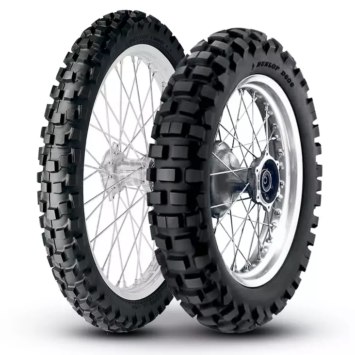 Dunlop D606 130/90-17 68R TT R - Moottoripyörän Dunlop renkaat - 544-656981 - 1