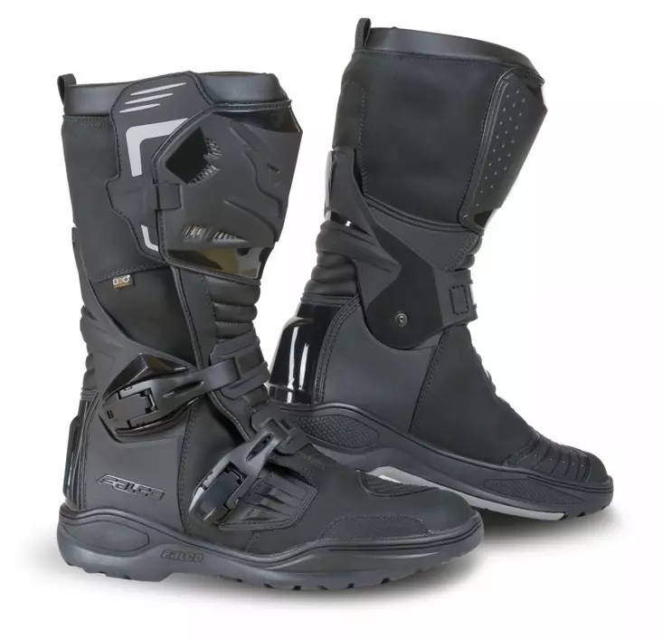 Gianni Falco Avantour Evo vedenpitävät ajosaappaat, musta - Ajokengät - FAL415-18-003-41 - 1