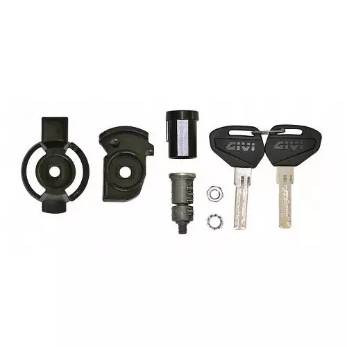 Givi Security lock lukkosarja + 2 avainta - Moottoripyörän laukkujen kiinnikesarjat - 322-SL101 - 1