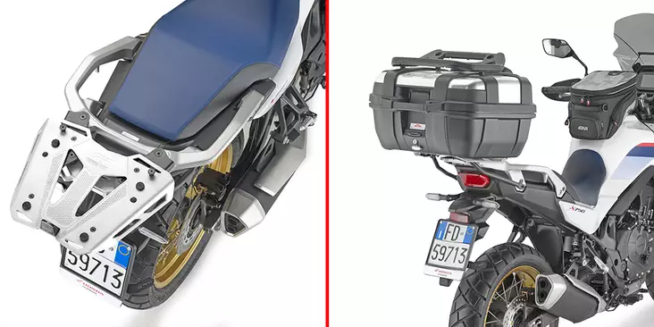 GIVI SPECIFIC ATTACK H0NDA XL750 TRANSAL - Moottoripyörän laukkujen kiinnikesarjat - 322-SR1201 - 1