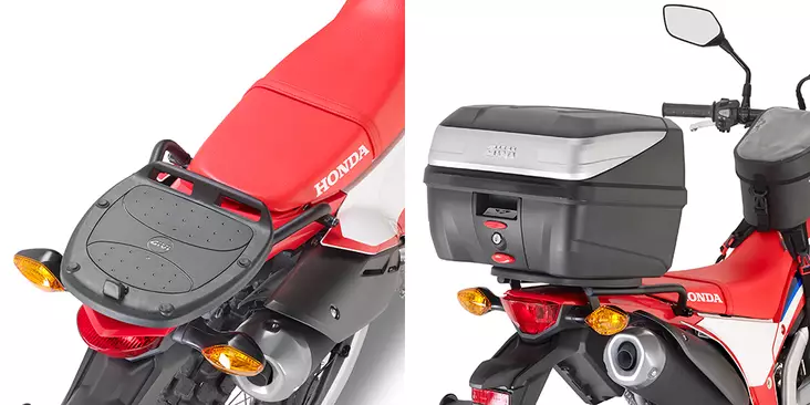 Givi SPEC REAR RACK HONDA CRF300L (2021) - Moottoripyörän laukkujen kiinnikesarjat - 322-SR1191 - 1