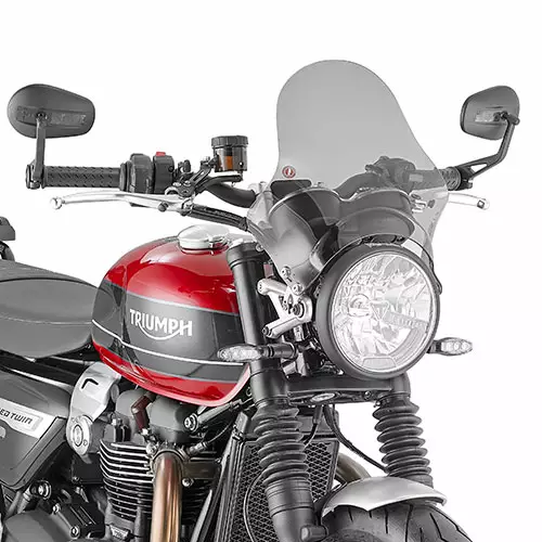 Givi Universal screen, smoked 29,5 x 31 - Moottoripyörän tuulisuojat - 323-A201 - 1