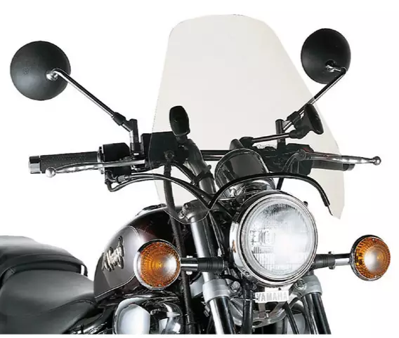 Givi Yleismallinen tuulilasi, pronssi, 36,9 x 42,5 cm, Suzuki TU250X (1997-2004) - Moottoripyörän tuulisuojat - 323-A601 - 1