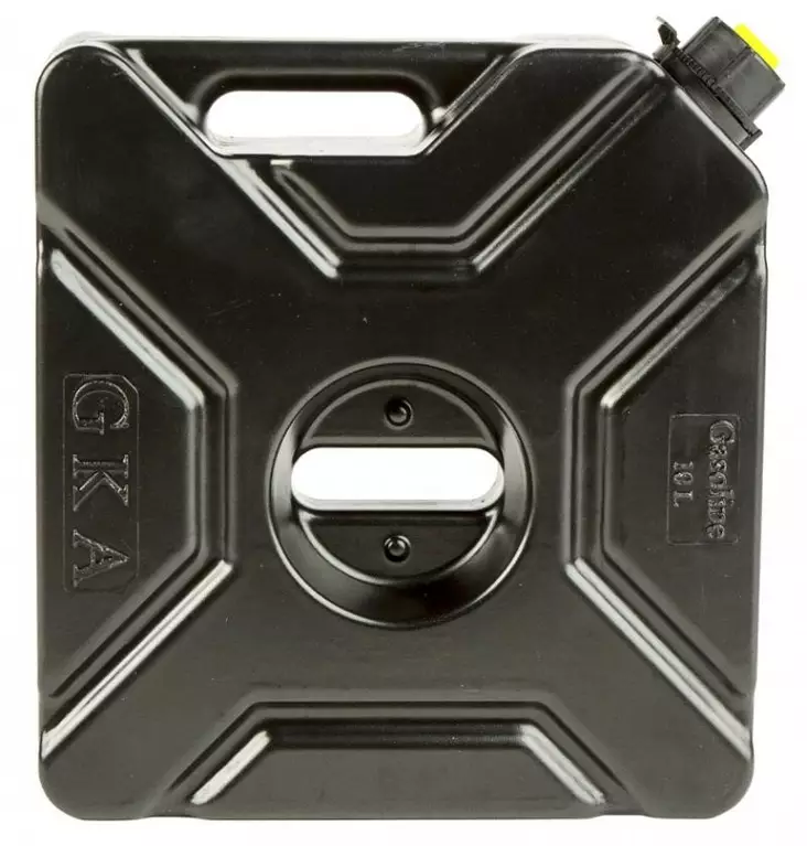 GKA Jerrykannu 10L Musta - Mönkijän laukkujen lisätarvikkeet - 942-0181-1 - 1