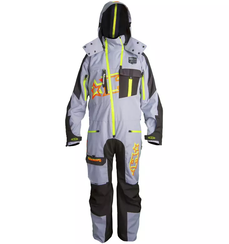 Halvarssons kelkkapuku Quadna Grey - Kelkkahaalarit - 730-02900090-1 - 1