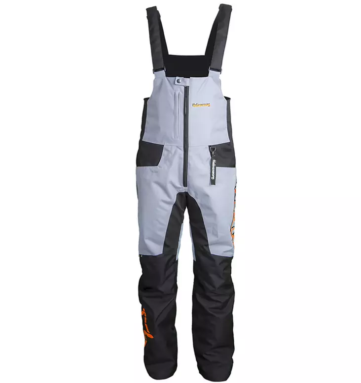 Halvarssons tekstiilihousut Iowa Black/Grey - Kelkkahousut - 730-02870009-1 - 1