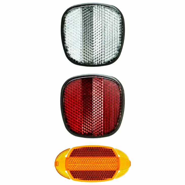 Heijastinsarja HERRMANS, standard, vakiokoon kiinnitys - Polkupyörän heijastimet ja turvaliivit - 60021 - 1