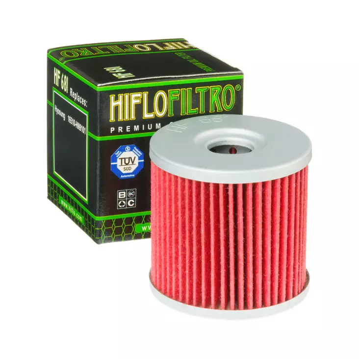 HiFlo öljynsuodatin HF681 - Moottoripyörän öljynsuodattimet - 20-HF681 - 1