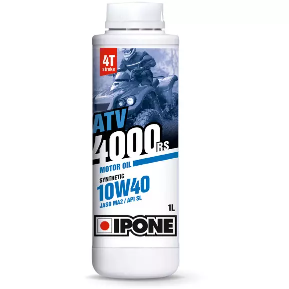 Ipone Atv 4000 10W40 1L - 4-T Moottoriöljyt - 55-110-001 - 1