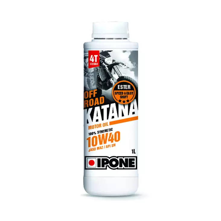 Ipone Katana Off Road 10W40 - 1L - 4-T Moottoriöljyt - 55-206-001 - 1