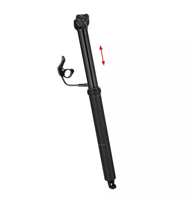 Istuintolppa ERGOTEC säädettävä 30,9, säätö 150mm - Polkupyörän istuinkannattimet - 59446101 - 1