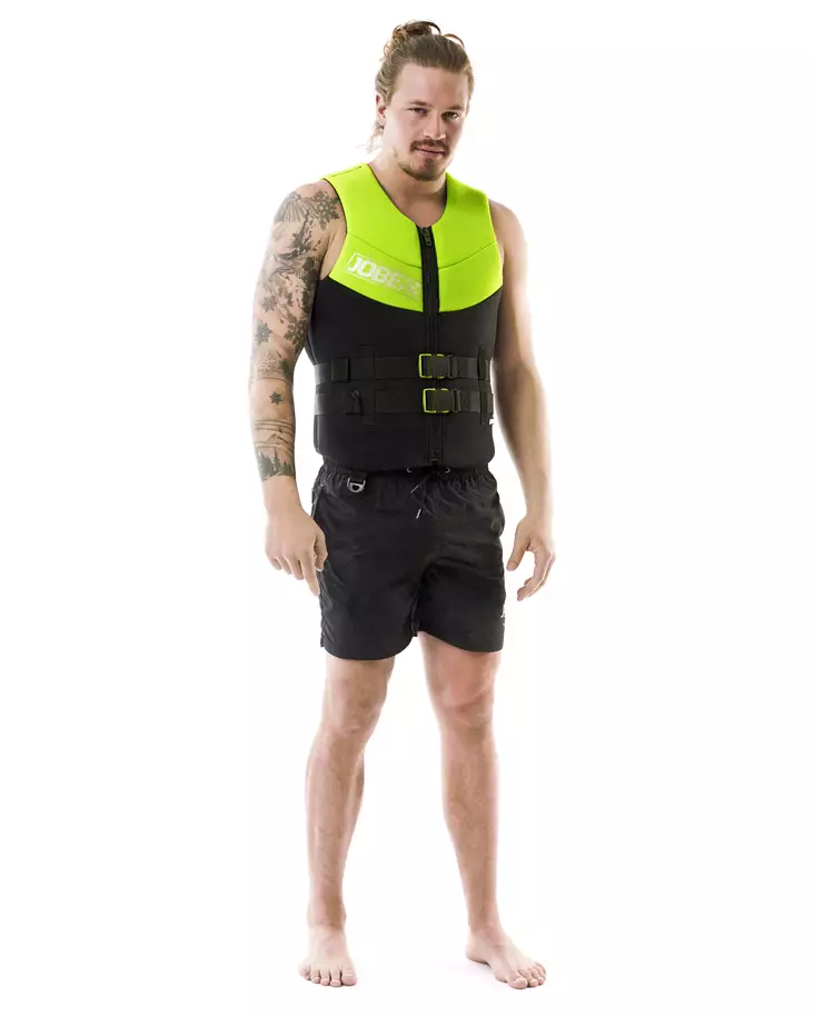 JOBE Neo miesten kelluntaliivi lime - Liivit - 130-3-244918103-1 - 1