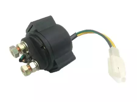 Käynnistysrele, Yleismalli, 12V, Kiina-skootterit 4-T - Mopon käynnistysreleet - 303-32251 - 1