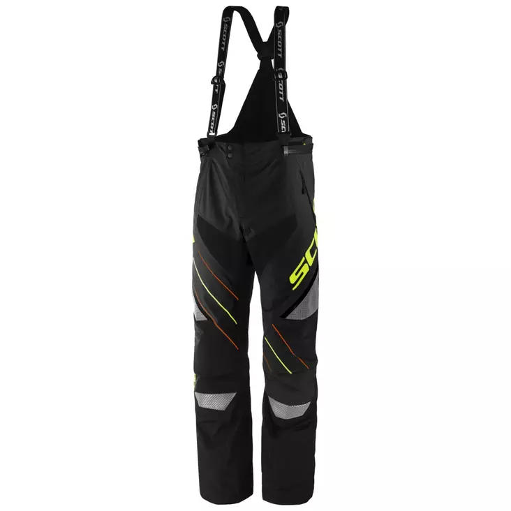 Kelkkahousut Scott Shell Pro, musta/keltainen - Kelkkahousut - 623-8016-1 - 1
