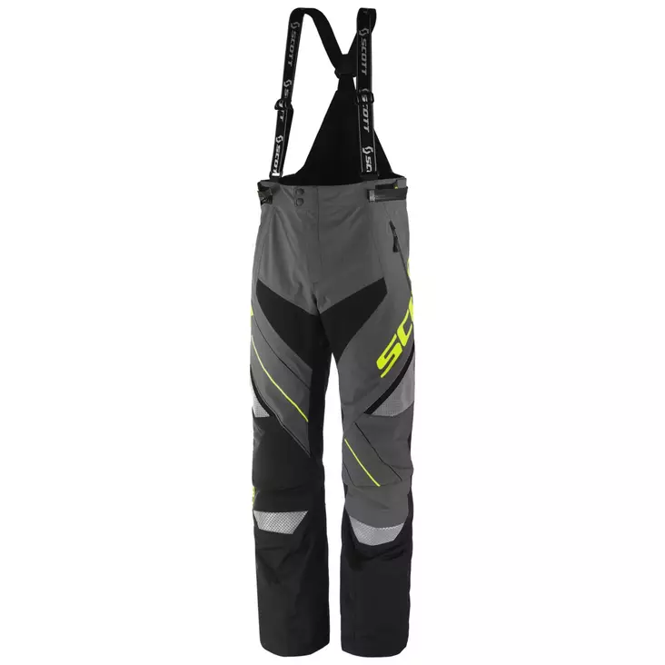 Kelkkahousut Scott Shell Pro, tumman harmaa/keltainen - Kelkkahousut - 623-8018-1 - 1