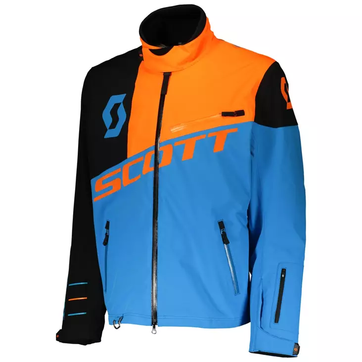 Kelkkatakki Scott Shell Pro, sininen/oranssi - Kelkkatakit - 623-8014-1 - 1