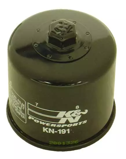 K&N Öljysuodatin - Moottoripyörän öljynsuodattimet - 20-KN191 - 1