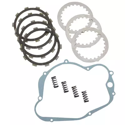 Kytkinlevysarja & Välilevyt & Tiiviste & Jouset, Minarelli AM6 - Mopon kytkinlevyt - 304-05751 - 1