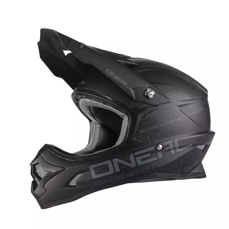 Lasten crossikypärä O'Neal 3-series jr, mattamusta - Lasten crossikypärät - 637-1906-1 - 1