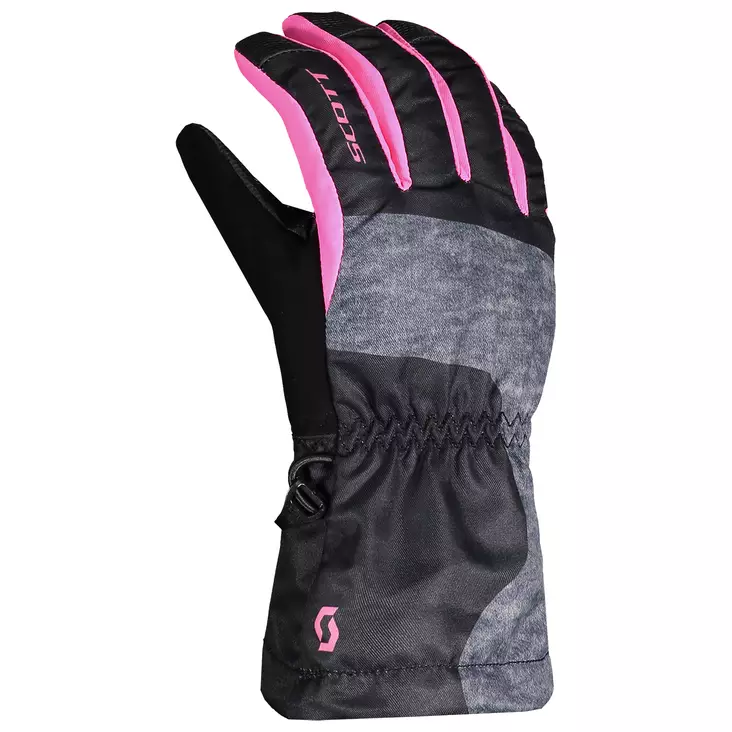 Lasten kelkkahanskat Scott Ultimate, musta/pinkki - Kelkkahanskat - 626-2011-1 - 1
