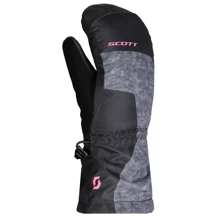 Lasten kelkkakinnas Scott Ultimate, musta/pinkki - Lasten kelkkavarusteet - 626-2014-1 - 1