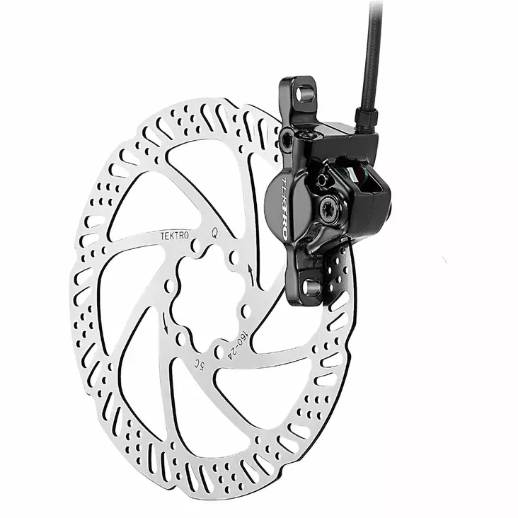 Levyjarru hydraulinen taka tektro hd-m285, 1450 mm, ilmattu, sis. jarrulevyn 160 - Polkupyörän levyjarrusetit - 67601 - 1