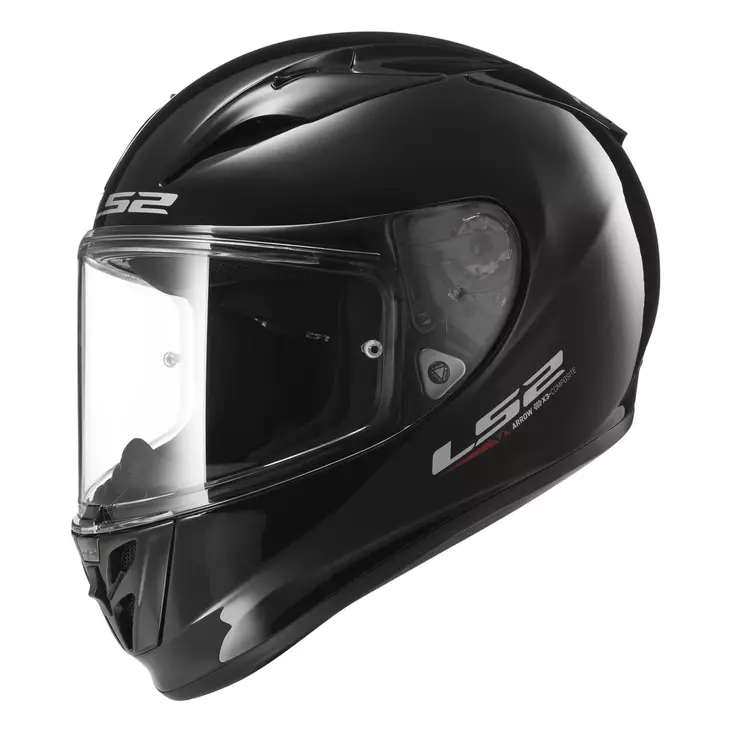 LS2 Kypärä FF323 ARROW Solid musta - Umpikypärät - 636-7002-1 - 1
