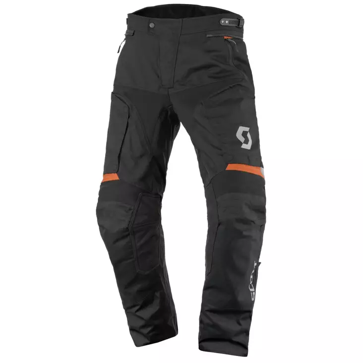 Miesten ajohousut Scott Dualraid DP, musta/oranssi - MP Ajohousut - 622-1820-1 - 1